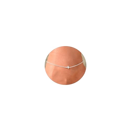 Image of Anklets for Women 14K Gold Plated Anklets Waterproof Ankle Bracelets for Women Silver Ankle Bracelet Layered Cross Satellite Bowknot Flower Pearl Beach Anklets Cute Jewelry Gift