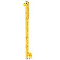 Height Chart for Kids | Giraffe Height Chart | Growth Charts Wall Sticker | Baby Heights Measurement Charts | Wall Stickers Measuring Ruler for Kids Boys Girls Bedroom