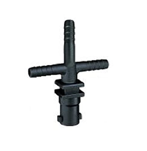 Quick Nozzle Body Elbow Triple Hose Barb for 1/2" ID Hose 125 Max PSI 18640-113-540-NYB