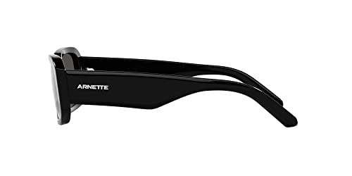 ARNETTE Man Sunglasses Black Frame, Dark Grey Lenses, 53MM4