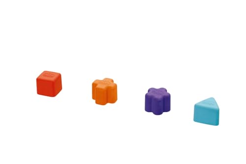 Chicco Tower Rings 2 in 1 jouet empilable pour enfants formes et chevilles à associer textures différentes 6 - vue 6