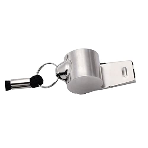 3 Silbatos de Metal de Acero Inoxidable para Deportes miniatura 6