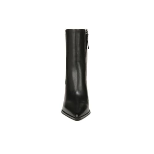 Franco Sarto Women's Appia Pointed Toe Dress Bootie Ankle Boot, Black Leather, 8 by Franco Sarto - Image 5