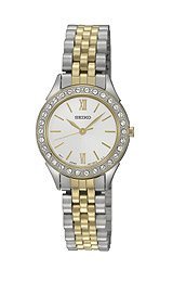 ZCR[ Seiko 3-Hand with Swarovski Crystals Women's watch #SXGP28  fB[X rv ysAiz