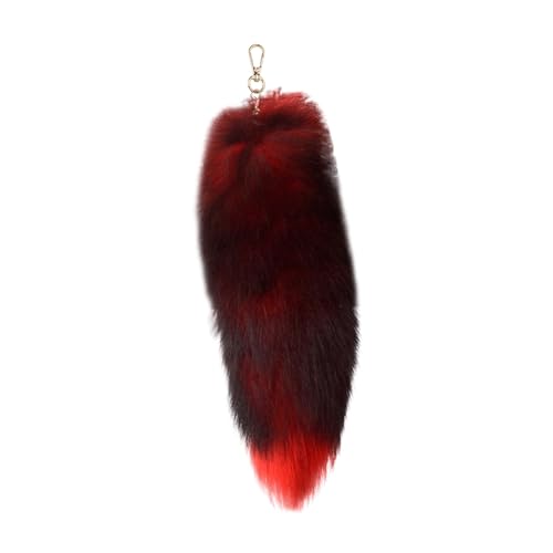 Generic - Porte-clés en forme de queue d'animal avec pompon - Long support pour sac à main ou sac à dos - Accessoire pour basket-ball, 3D, taille unique