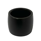 Lawnoval Blattschraube für Saxophon-Mundstück, Blattschraube mit Kunststoff, für Ring, Altsaxophon oder Klarinette, schwarz, 32 x 25 mm