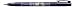 Tombow WS-BHS-2P Fudenosuke - Bolígrafo de punta dura y suave, color negro