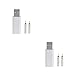 FGDTREE 2 Set of Fishing Float Electronic USB Charging CR425 Light Charger Fishing Accessories