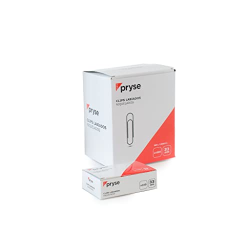 Pryse 1360111 - Clips, 33 mm, 1 Caja -100