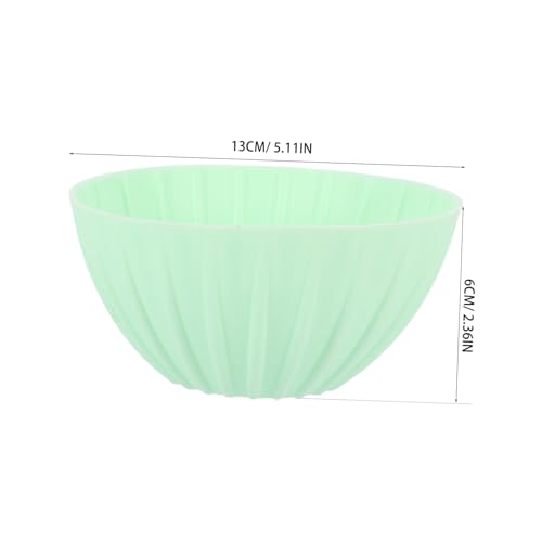 Healifty 10pcs Silicone Banneton Bread Proofing Baskets for Sourdough Baking Nonstick Dough Fermentation Supplies Stackable Space Saving Design Easy to Clean Uniform Rising for Homemade - Image 2
