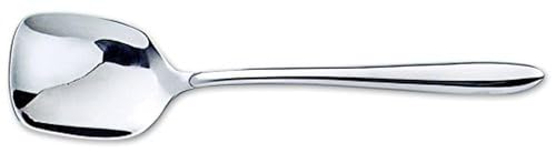 Arcos Cuchara à Glace Acier Inoxydable 18/10 - Monobloc 135 mm - Série Berlin - Résistante pour Desserts et Glaces - Argent