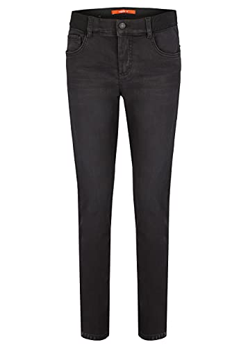 Angels Damen Hose mit elastischem Bund 123730 399, Schwarz 1158, Regular...