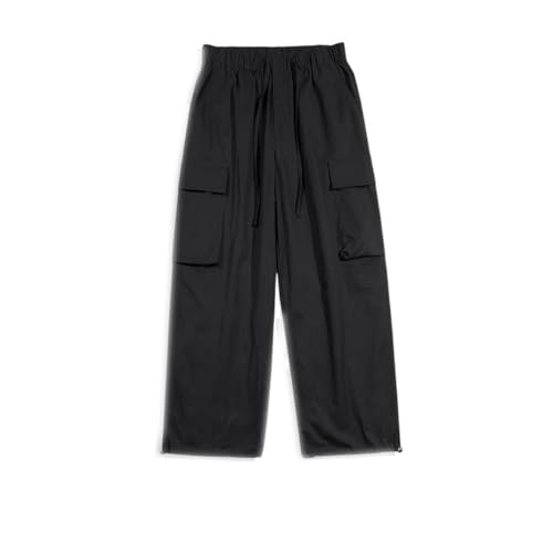Pantalon cargo homme droit rétro style japonais avec poches cargo