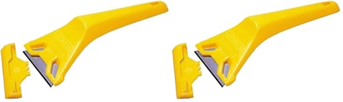 Image of Stanley 0-28-590 593OC Plastic Window Scraper Compatible with Plastic (Pack of 2)