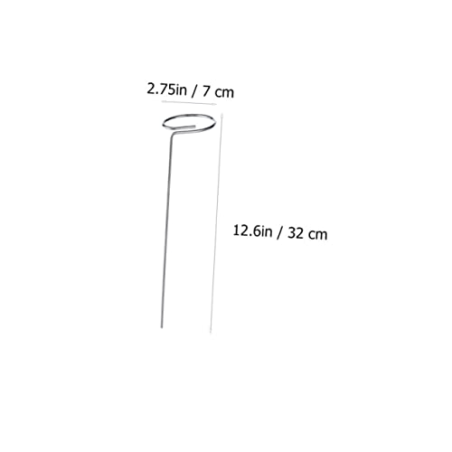 GANAZONO 8pcs Garden Plant Stand Plants Outdoor Tool Stand Cucumber Plant Garden Support Stakes Plant Climbing Pole Flower Stakes Single Stem Plant Support Garden Flower Support Stake Vine - Image 2