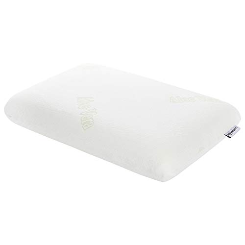 Amazon Basics Memory-Foam Pillow with Aloe Vera - 60 x 40 x 12 cm - Image 3