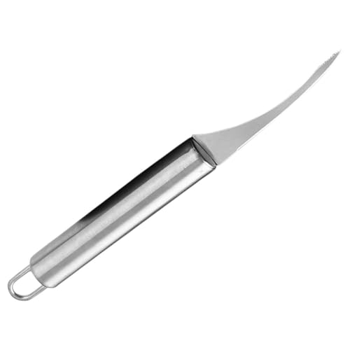 KOCKSHION Outil à Crevettes en Acier Inoxydable Éplucheur Ergonomique Déveineur Portable Outil Cuisine Pratique pour Restaurants Et Maisons Nettoyage Rapide des Crevettes Éplucheur Multifonction