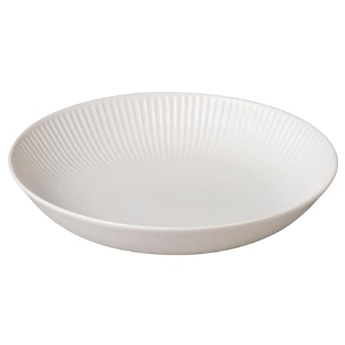 小倉陶器 ザ・ヴェセル カレー皿 パスタ皿 軽量 22.9cm 電子レンジ 食洗機対応 美濃焼 日本製 ホワイト