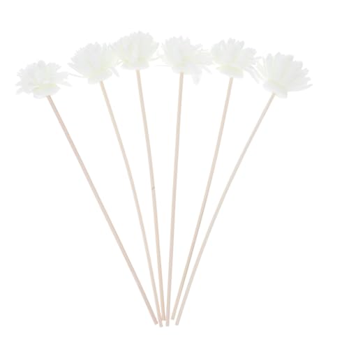 FUNOMOCYA 6 Piezas Varillas Difusoras de Fragancia Rattan Palitos Aromáticos para Hogar y Oficina Accesorios Decorativos para Bodas y