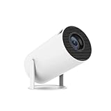 Support Ajustable à 180° pour une Installation Flexible : Ce vidéoprojecteur dispose d'un support ajustable à 180°. Vous pouvez l'installer sur le mur, au plafond ou même lors de vos voyages. Il est parfait pour les projections en intérieur et en extérieur.
