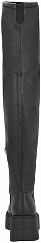 Nine West Women's GETON Over-The-Knee Boot, Black 001, 6.5 | Image 2