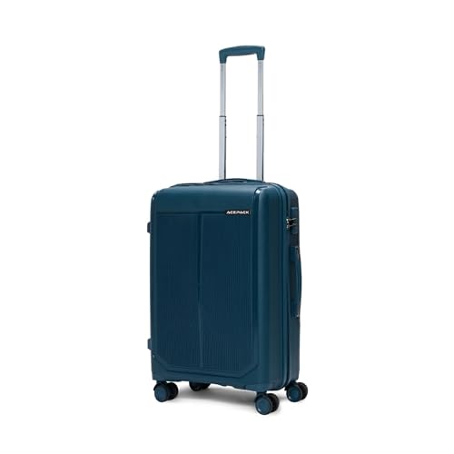 Image of ACEPACK by Verage Megatron Hard Side Polypropylene Luggage Large Check in 103L | Lightweight Unbreakable Suitcase Set with 360 Silent Spinner Wheels, Number Lock & Telescopic Handle