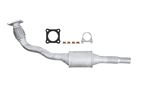 HELLA 8LE 366 054-671 Catalizador - Easy2Fit® Kit - Euro 3-1 pieza - Juego con accesorios de montaje - por ej. SEAT INCA (6K9)