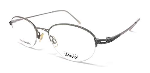 Lunettes de vue titane femme L'Amy Toinette argent monture optique 50