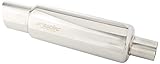 Bessere Autos Ästhetik Simoni Racing ESR084 Exhaust Muffler Rounded, Inox