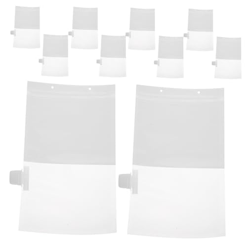 Housoutil Hanging Moisture Absorber Bags Reusable 10pcs Pack Set Closet Humidity Absorbers Empty Dehumidifiers