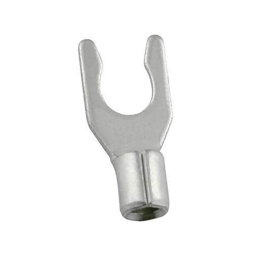 Fork Terminal, Lockng, 8 Stud, Bare, Pk50
