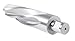 Accusize Industrial Tools 1-1/4'' H.S.S. Aligning Reamer with 3/4'' / 0.75'' Weldon Shank, Spiral Flute, 0521-0114