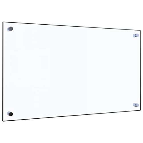 AUVYI Panel Trasero de Cocina de Cristal Templado, 70 x 40 cm,