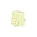Leviton C21-1469-I Ivory Residential Grade Single Plug-In Switch Tap