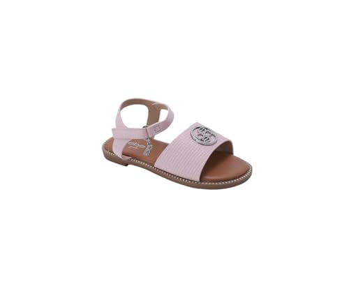 Image of bebe Girls' Sandals - Trendy Flat Designs with Rhinestones, Puffy Straps, Embossed Details and Charms for Toddlers /Little Kids /Big Kids
