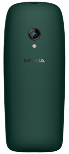Image of Nokia 6310 Dual SIM Keypad Phone with a 2.8 inch Screen, Wireless FM Radio and Rear Camera with Flash | 1 Year Replacement Guarantee | Green