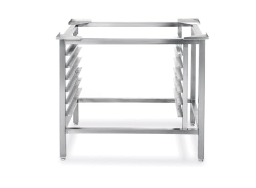 Piètement pour fours à convection HENDI support inox de cuisine 6 paires rails