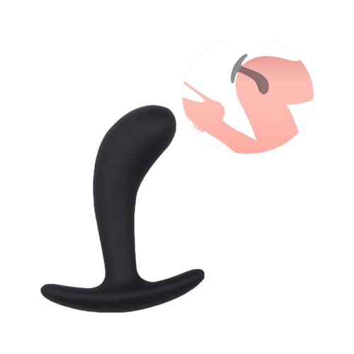 Dildo Silicone Anal Plug Male Prostate Massage G-Spot Stimulator Anal Butt Trainer Dildo Adult Anal Plug Masturbation Sex Toy for Beginner