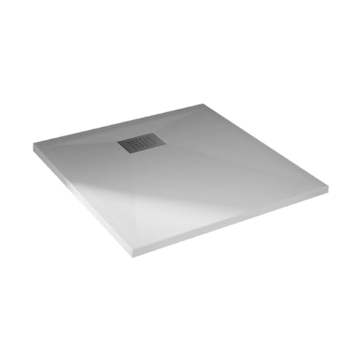 Receveur de douche KINEDO Kinesurf biotec carré Blanc 90 x 90 x 4