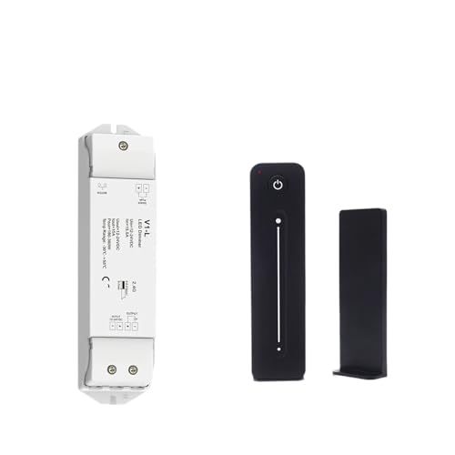 Atenuador LED 12V 24V con mando a distancia para tiras de luz monocromáticas PWM V1-L