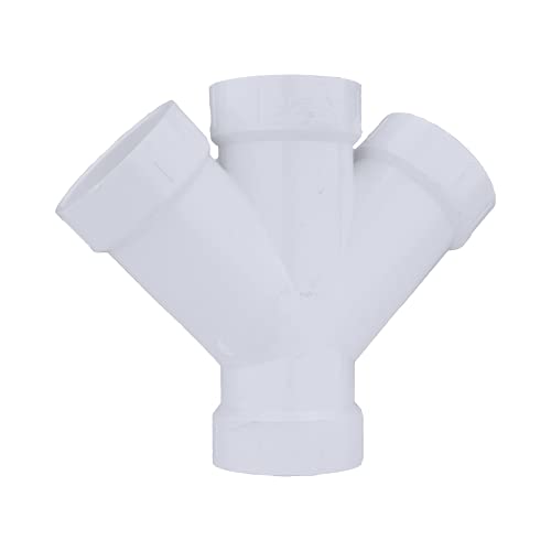 CHARLOTTE PIPE 2 DWV Double WYE DWV (Drain, Waste and Vent) (1 Unit Piece) by Charlotte Pipe - Used condition - US$11.06