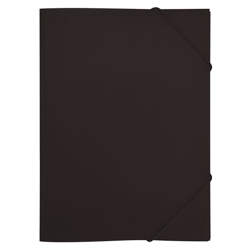 RAYLU PAPER, A4 Folder with Elastic Bands and Flaps, Storage Folders for Documents Office and School