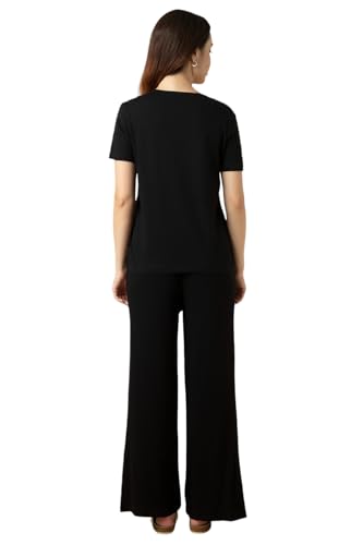 Image of Van Heusen Women's Cotton Relaxed Fit Lounge T Shirt - Relax Fit, Round Neck, Short Sleeves