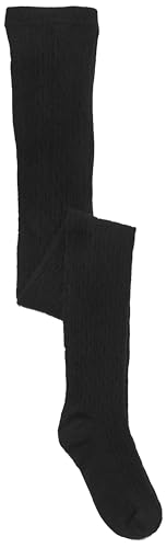 Image of Classroom Uniforms Boy's Juniors Cable Knit Tights Black AVG, 5HF302