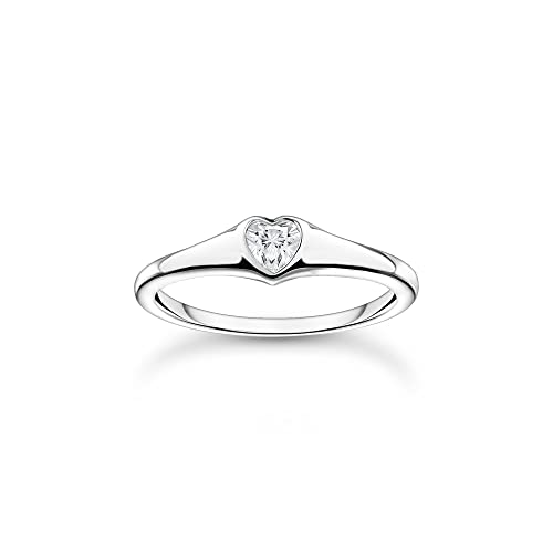 Bague cœur Argent Thomas Sabo au quotidien, le bijou romantique pour sublimer toutes vos tenues