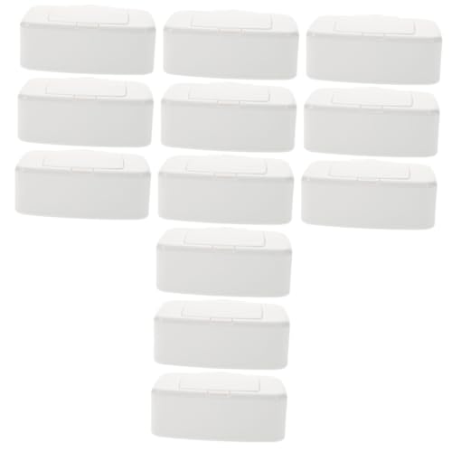Boîte à lingettes humides TOPBATHY x12 distributeur rechargeable avec couvercle bureau