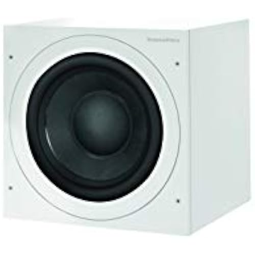 Bowers & Wilkins ASW608 Compact Powered Subwoofer - White, Model:FP40835