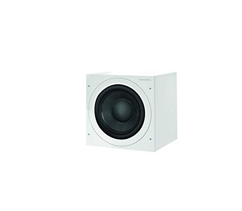 Bowers & Wilkins ASW608 Compact Powered Subwoofer - White, Model:FP40835