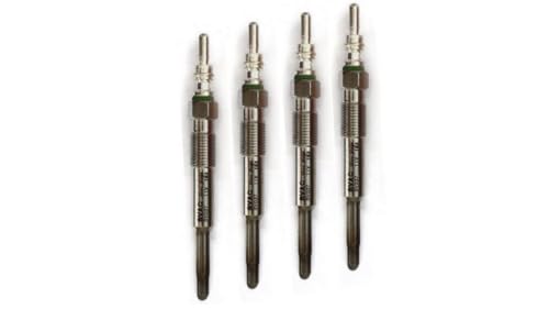 4 Pcs Heater Glow Plugs for Dacia Duster Logan Sandero Renault Clio MK2 MK3 Espace MK3 MK4 Kangoo Megane MK1 MK2 Scenic MK2 Trafic MK2 8200490950 7700111323 8200464077