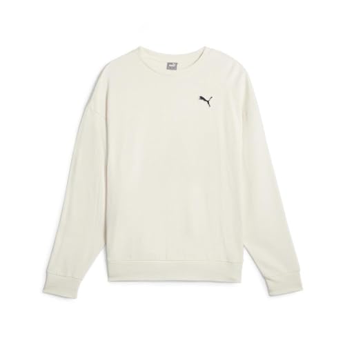 Image of PUMA Women's Better Essentials French Terry Crewneck Sweatshirt (Available in Plus Sizes), No Color, XXL Plus